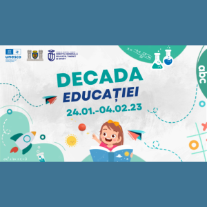 Agenda evenimentelor dedicate Zilei Internaționale a Educației